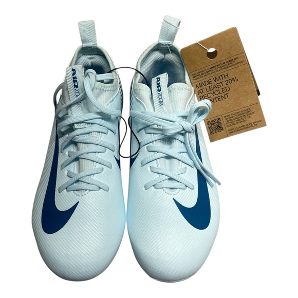 Nike Mercurial Air Zoom Blue Unisex Soccer Cleats F08392-000 new without box - Picture 1 of 7